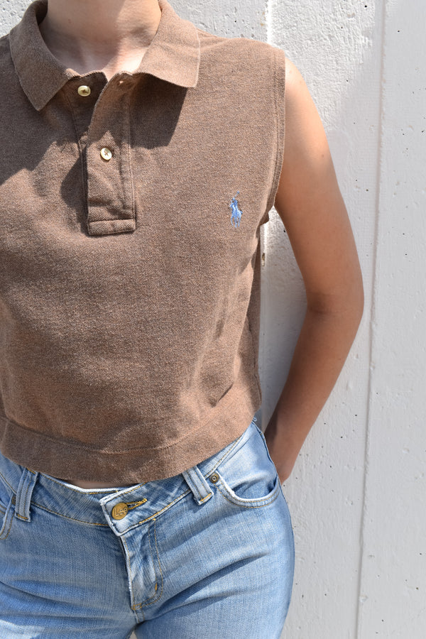 Brown Reworked Polo