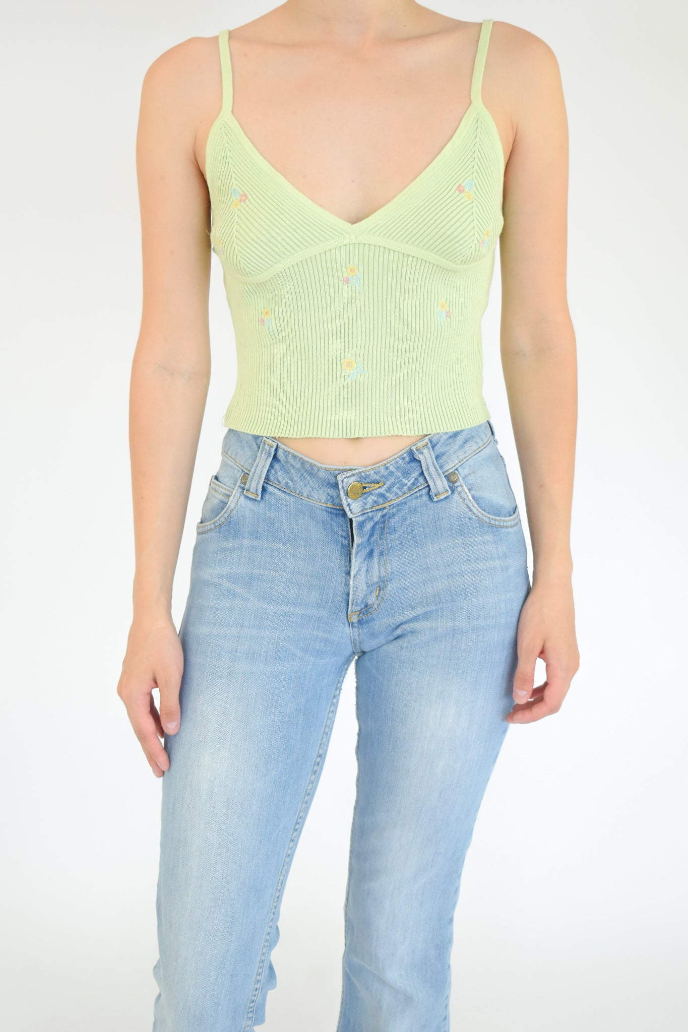 Flower Tank Top – Vintage Fabrik