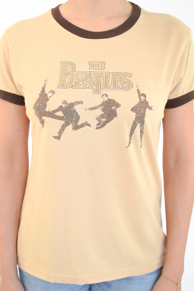 The Beatles Beige T-Shirt