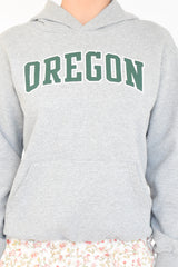 Oregon Grey Hoodie