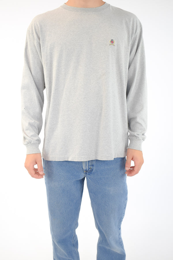 Grey Long Sleeved T-Shirt