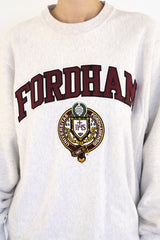 Fordham White Sweatshirt