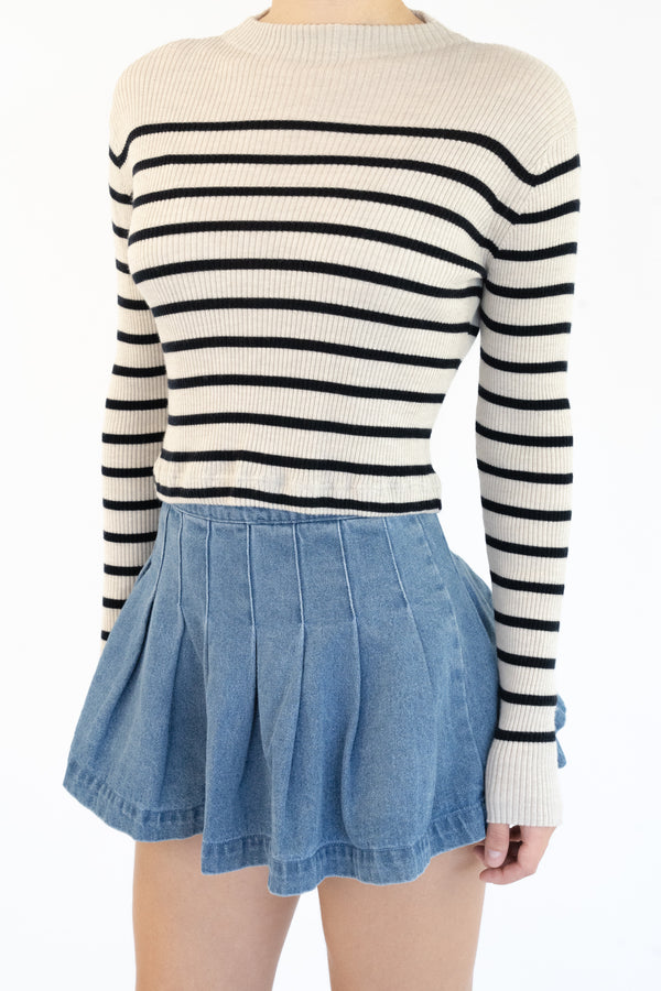 Reworked Striped Top