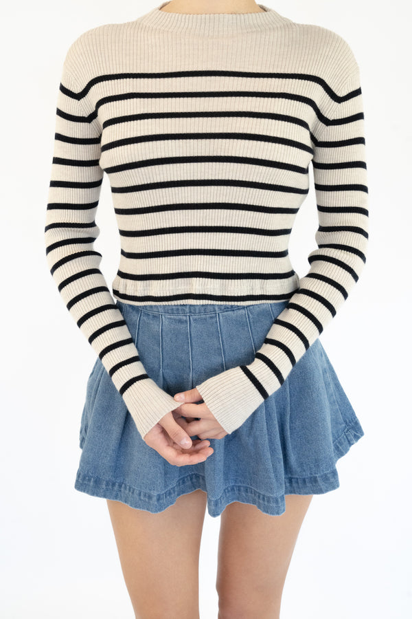 Reworked Striped Top