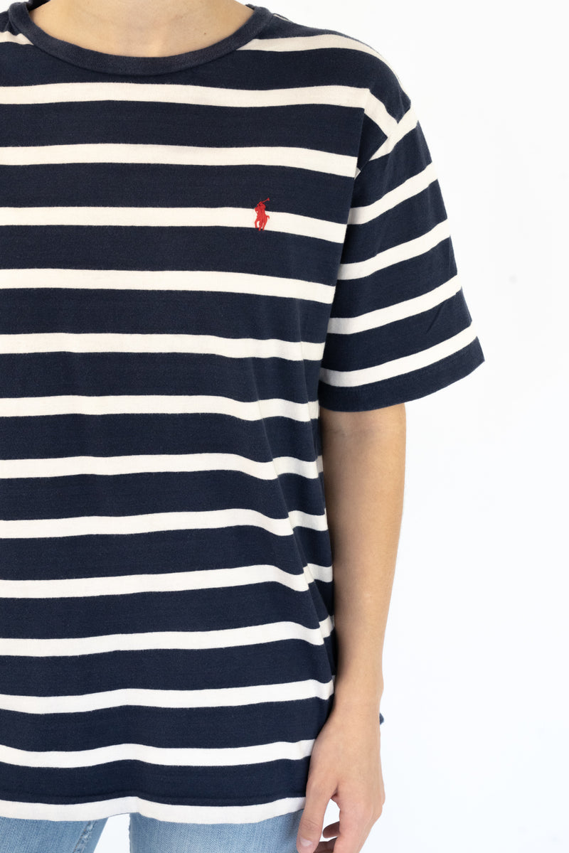 Round Neck Striped T-Shirt