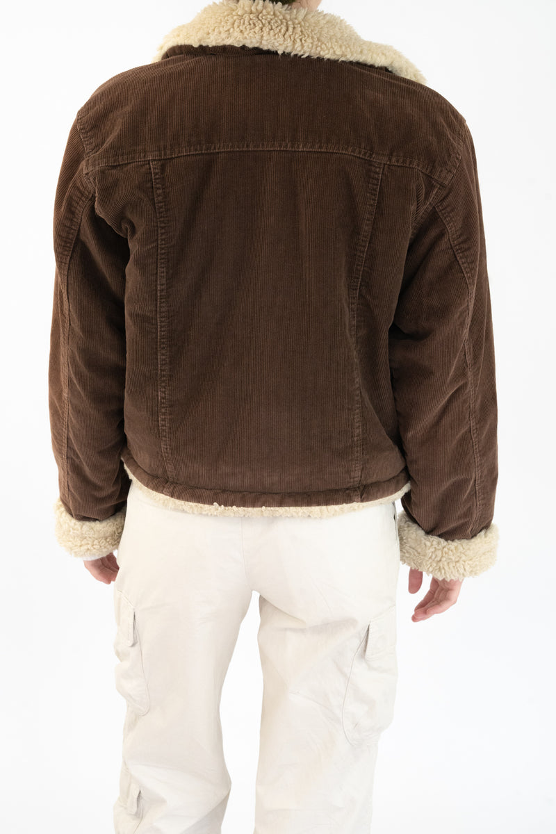 Brown Sherpa Jacket