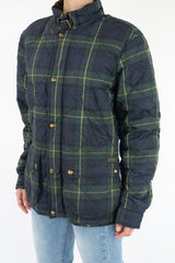 Plaid Quilted Jacket