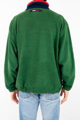 Green Quarter Zip Fleece