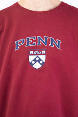 Penn Burgundy Sweatshirt