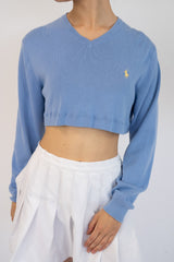 Light Blue Reworked Sweater