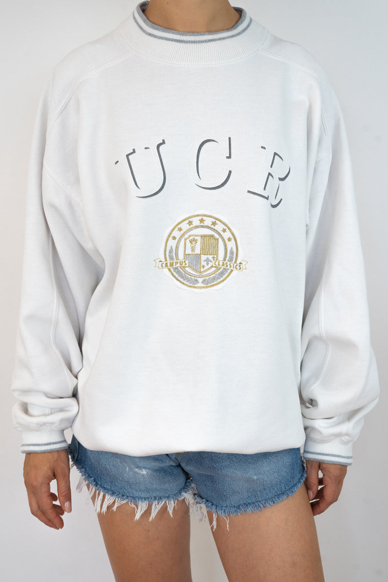 UCR White Sweatshirt