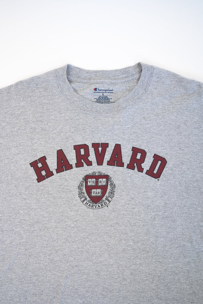 Harvard Grey Long Sleeved T-Shirt