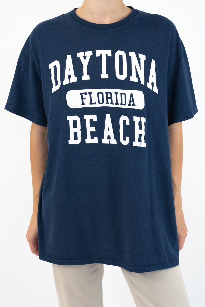 Daytona Beach Navy T-Shirt