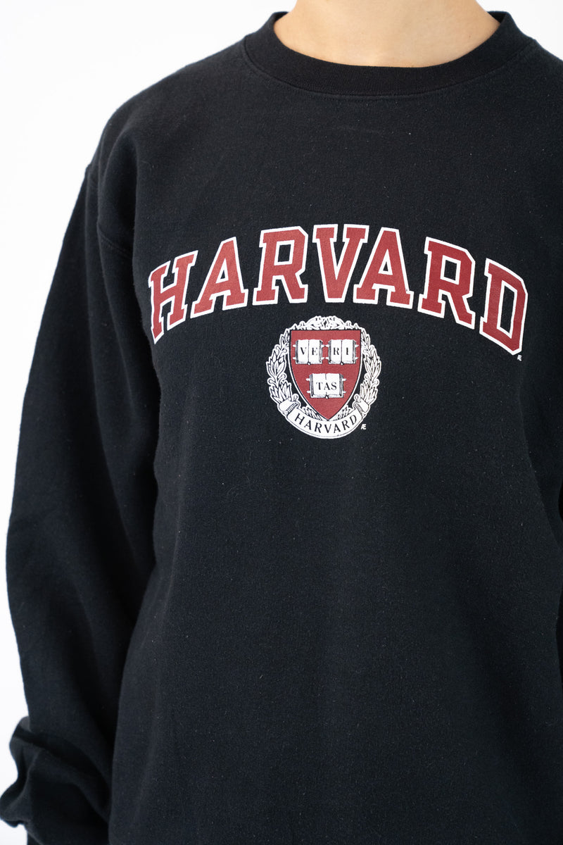 Harvard Black Sweatshirt