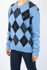 Argyle Blue Sweater