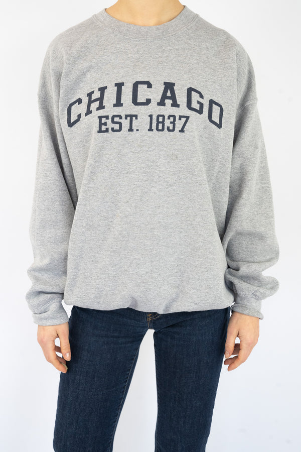 Chicago Grey Sweatshirt