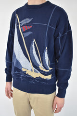 Navy Sweater