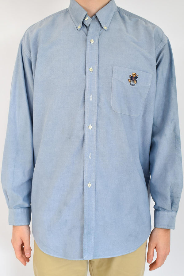 Polo Bear Blue Shirt