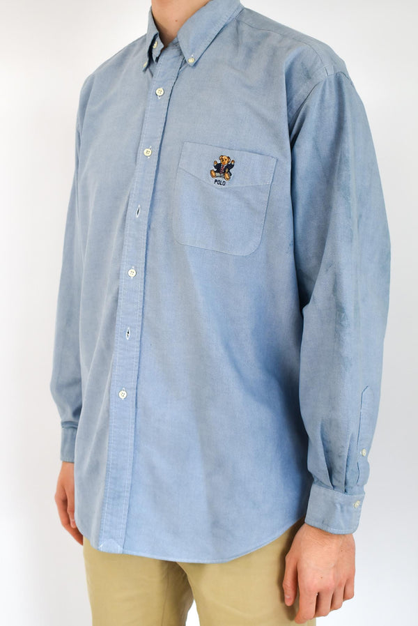 Polo Bear Blue Shirt