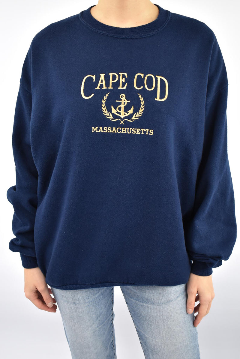Cape Cod Navy Sweatshirt