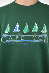 Cape Cod Green Sweatshirt