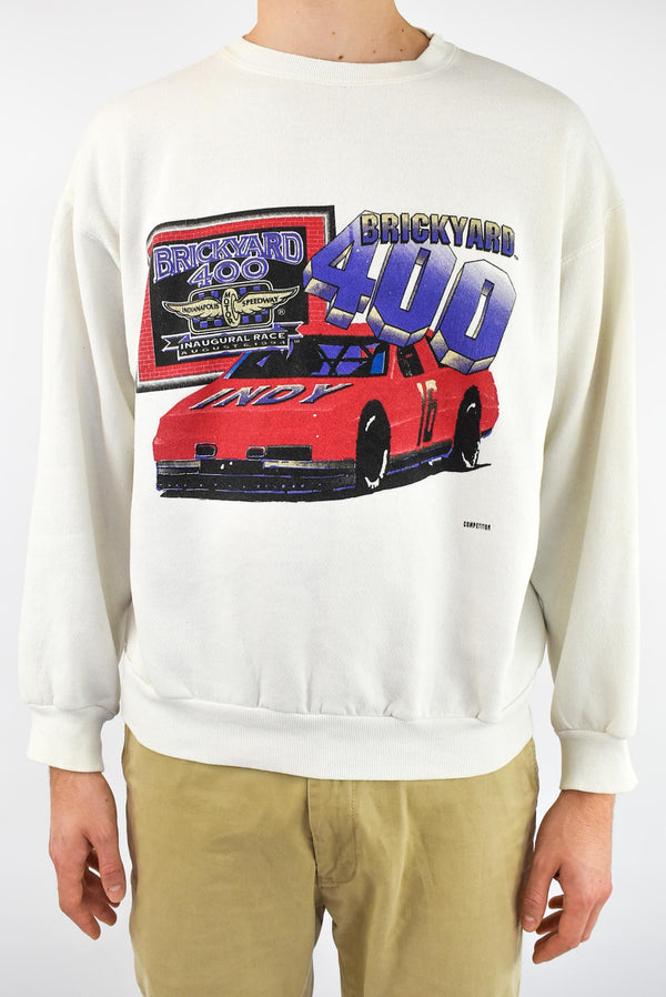 1994 NASCAR White Sweatshirt