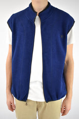 Blue Zip Vest
