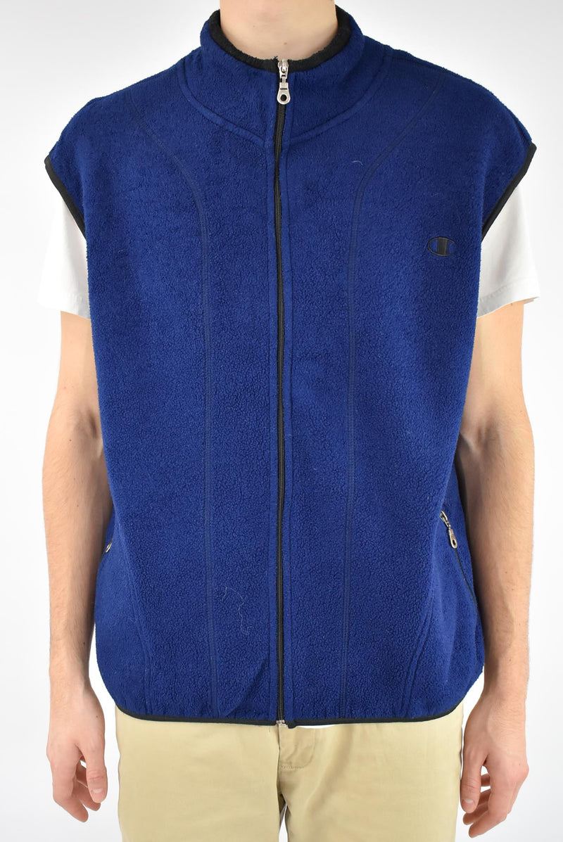 Blue Zip Vest