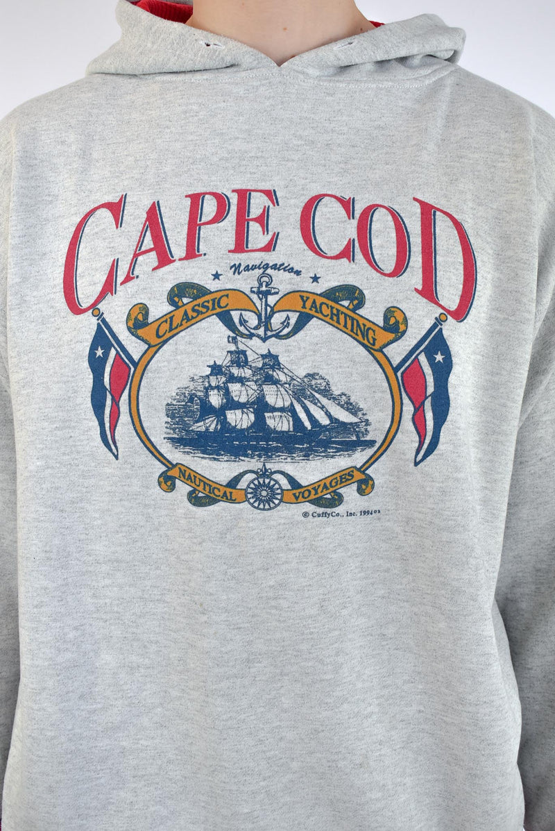Cape Cod Grey Hoodie
