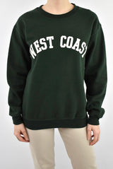 West Coast Green Sweatshirt