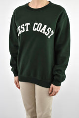 West Coast Green Sweatshirt