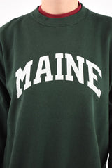 Maine Green Sweatshirt