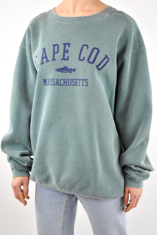 Cape Cod Green Sweatshirt
