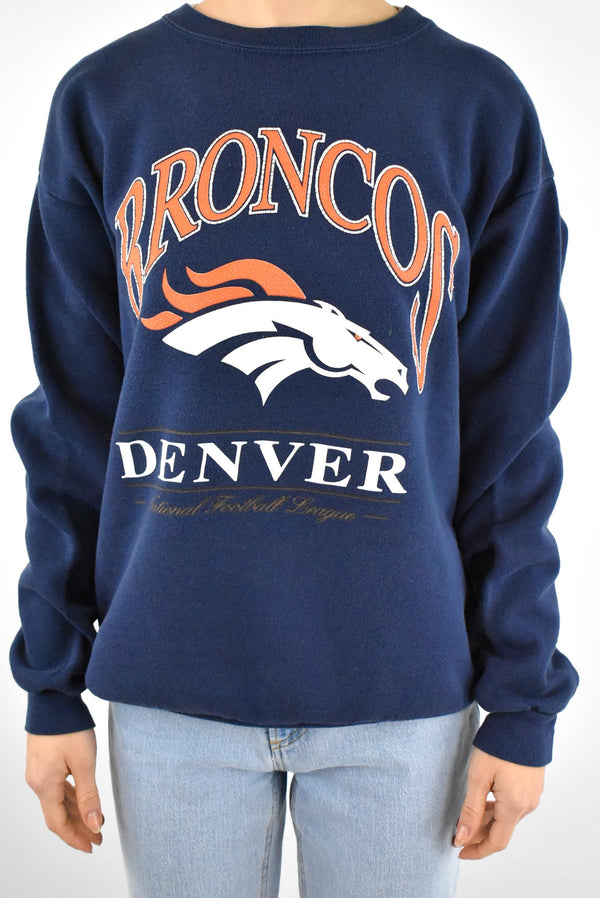 Denver Broncos Navy Sweatshirt