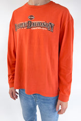 Orange Long Sleeved T-Shirt