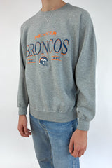 Broncos Grey Hoodie