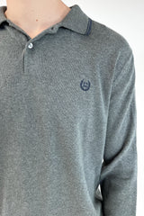 Grey Polo Sweater