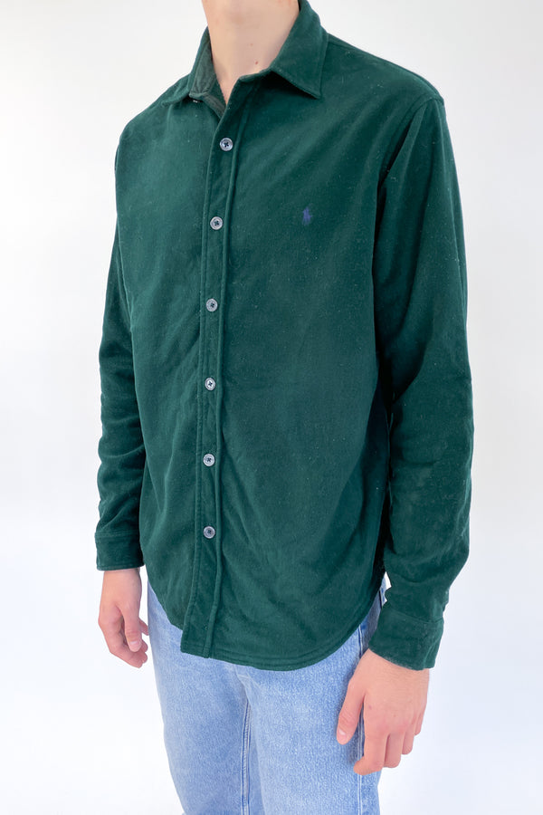 Green Fleece Shirt