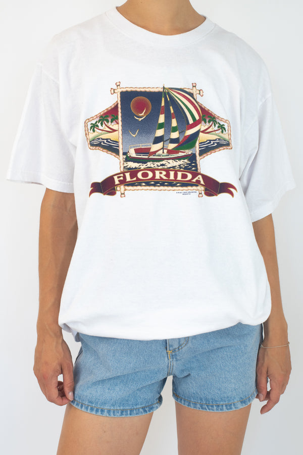 Florida White T-Shirt