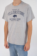 Yellowstone National Park Grey T-Shirt