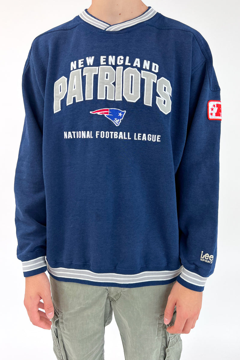 New England Patriots Navy Sweatshirt