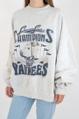 Champions Yankees Grey Sweatshirt