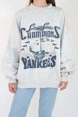 Champions Yankees Grey Sweatshirt