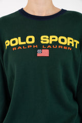Polo Sport Green Sweater
