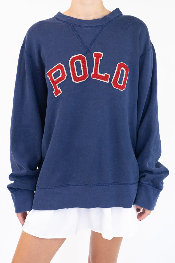 Polo Blue Sweatshirt