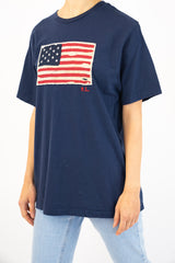 Flag Navy T-Shirt
