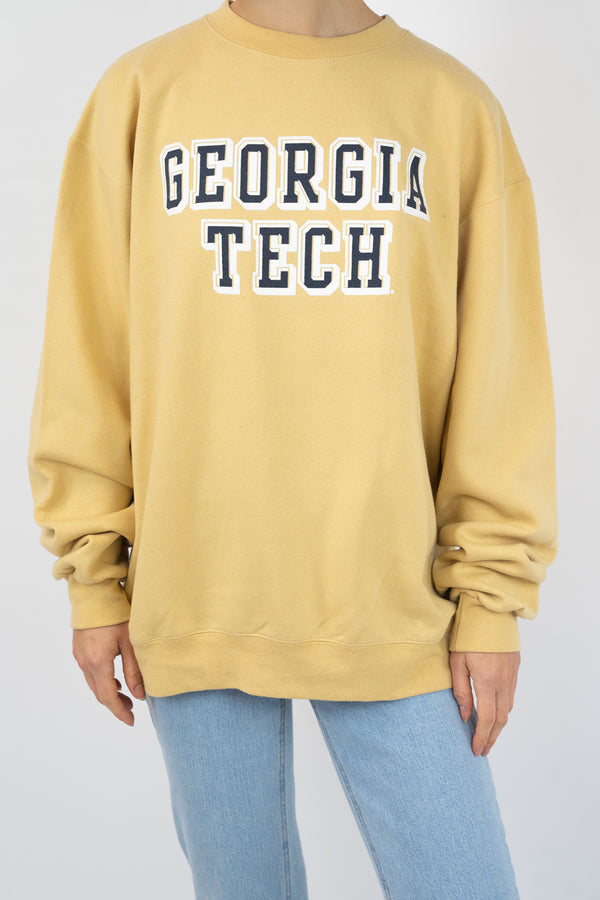 Georgia Tech Yellow Sweatshirt