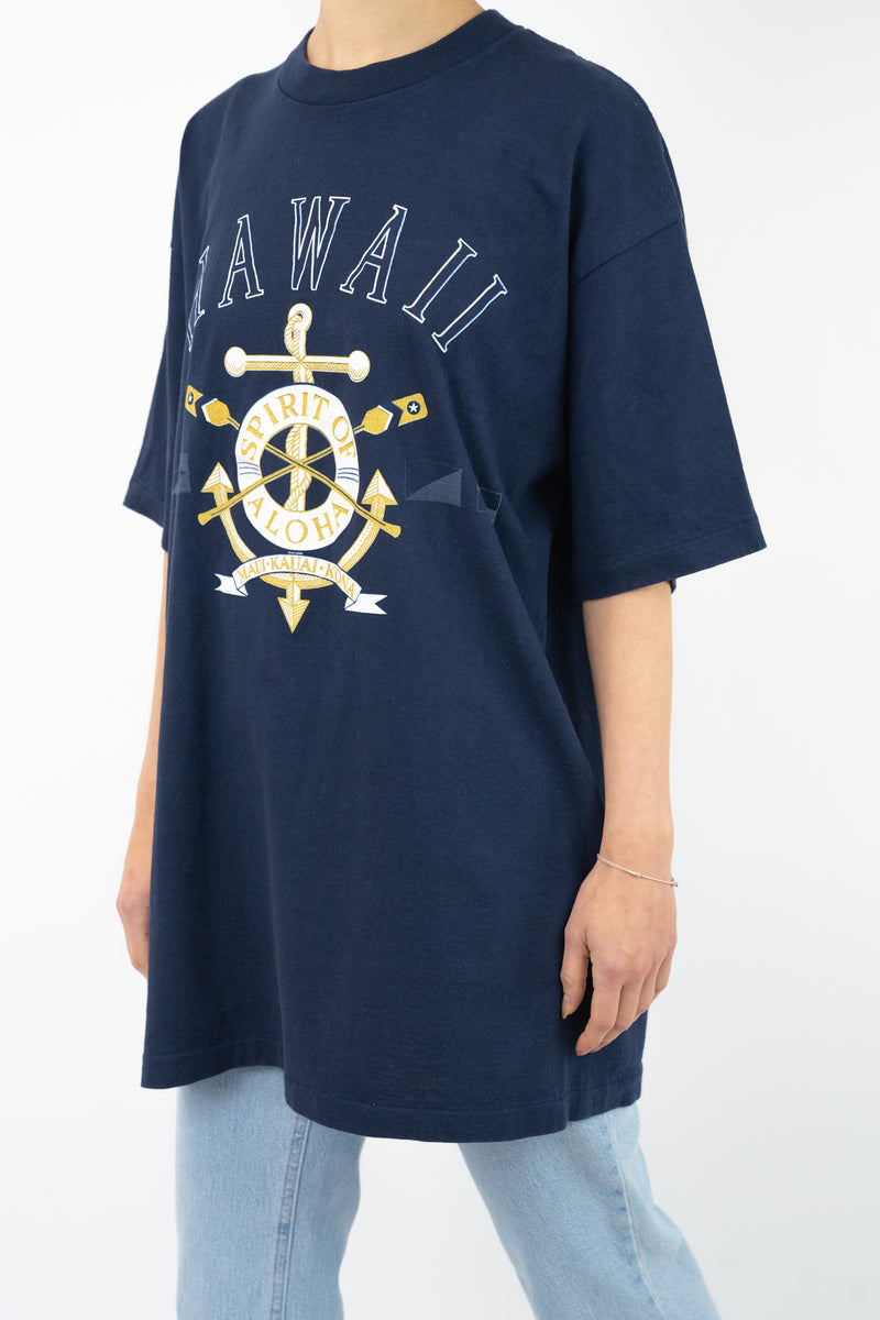Hawaii Navy T-Shirt