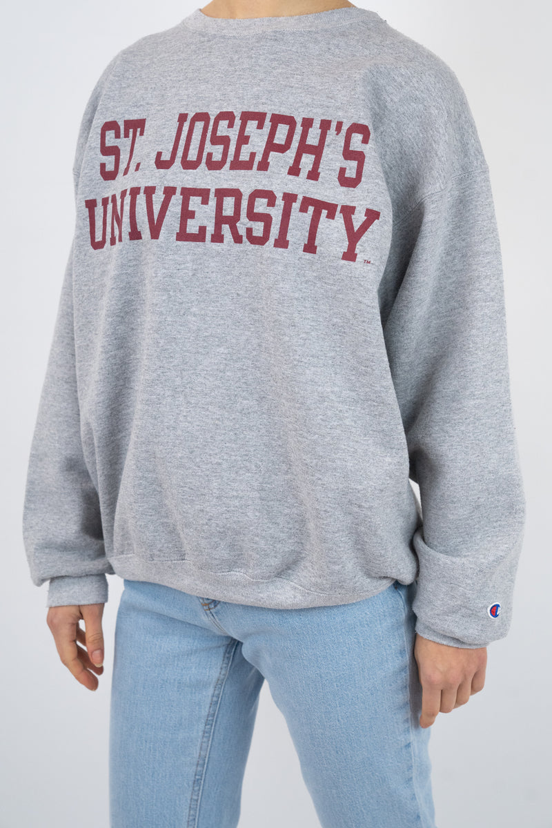 Saint Joseph's University Grey Sweatshirt