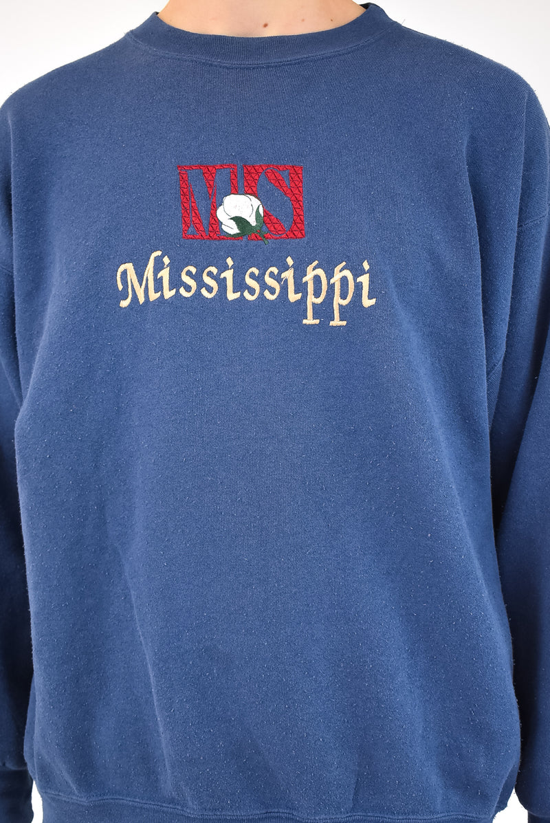 Mississippi Navy Sweatshirt